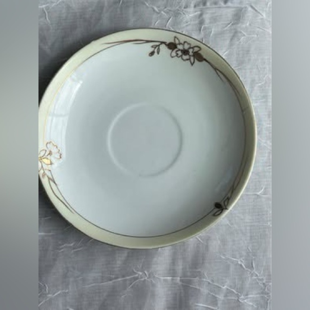 Vintage Nippon Japan Fine Bone China Saucer
